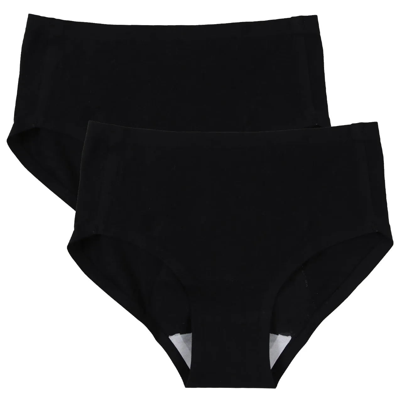 【3枚セット】Suteteko 綿ベア天メルト 婦人サニタリーショーツ 夜用 M～LL (綿ベア天 生理用ショーツ 多い日用 吸水速乾加工 羽つきナプキン対応 切りっぱなし 綿混ストレッチ) (在庫限り)