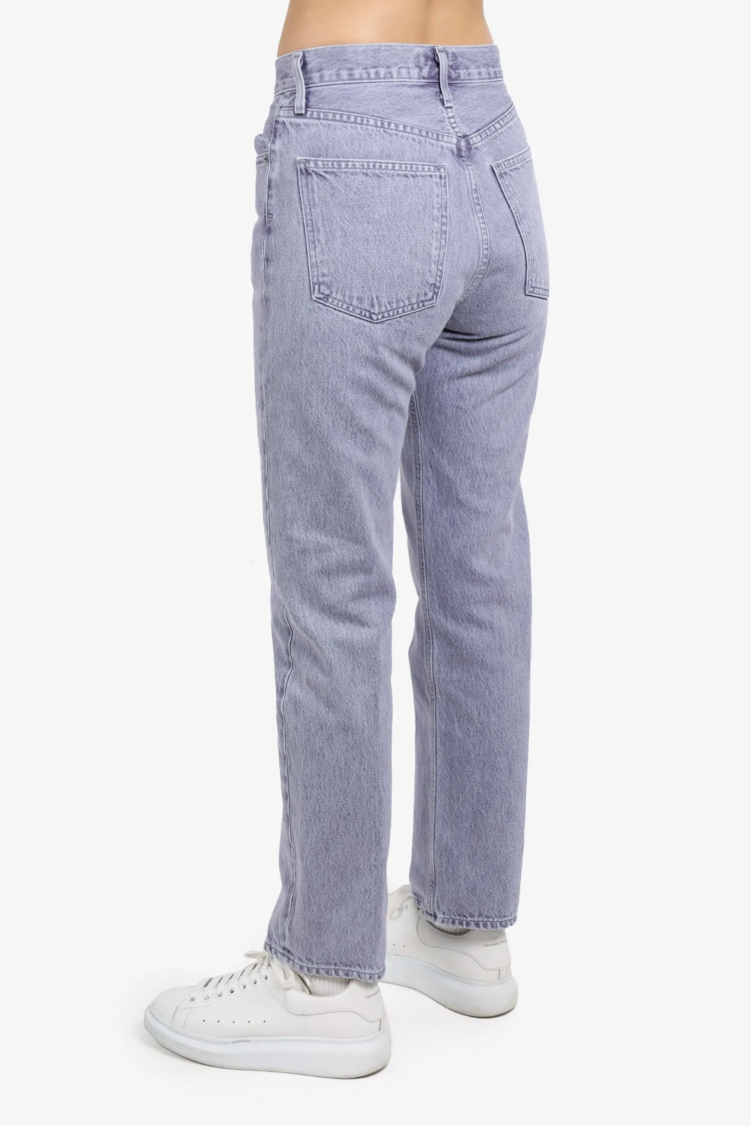 Agolde  Purple Denim Straight Leg Pants size 26