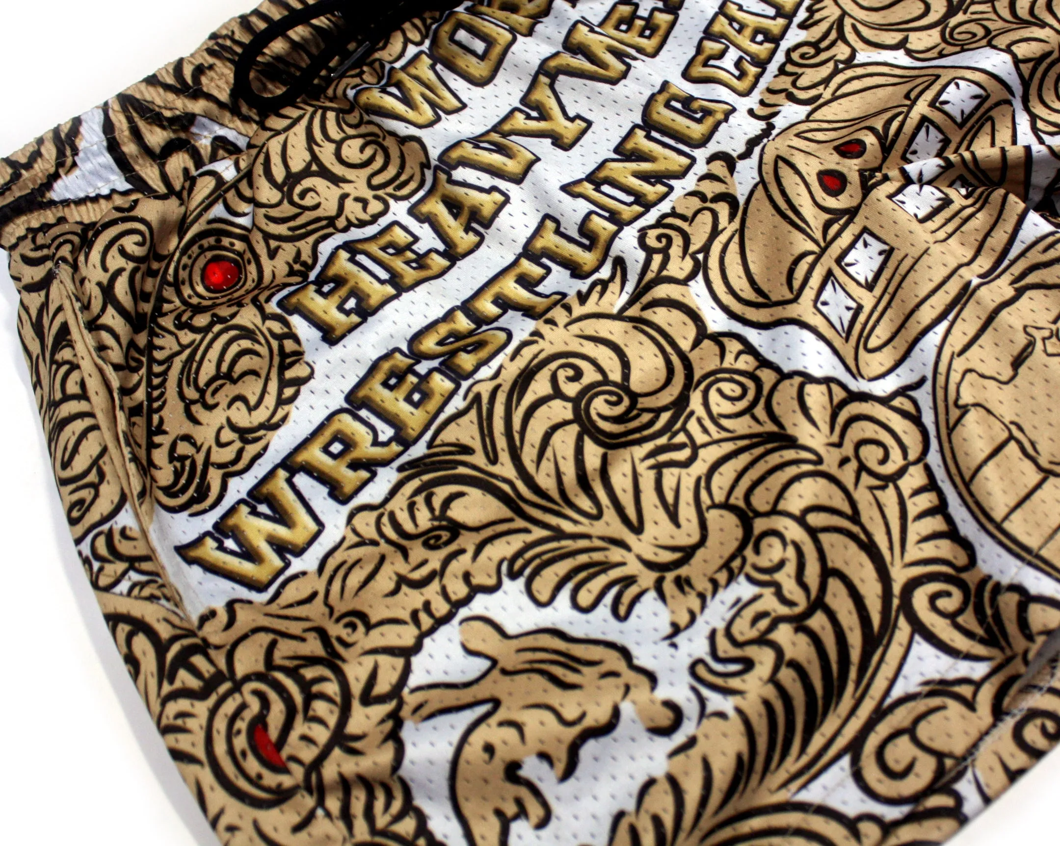 BIG GOLD BELT SHORTS