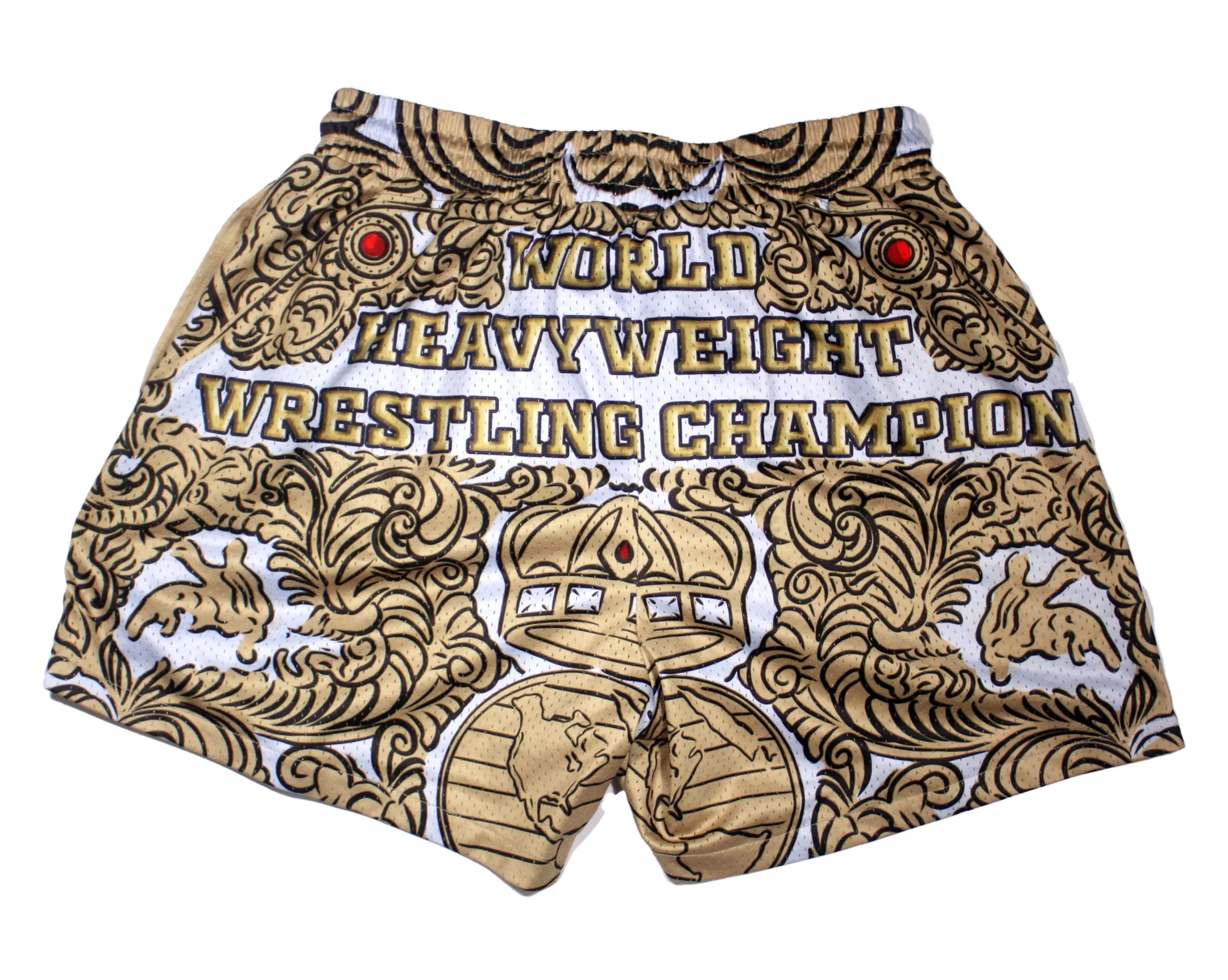 BIG GOLD BELT SHORTS