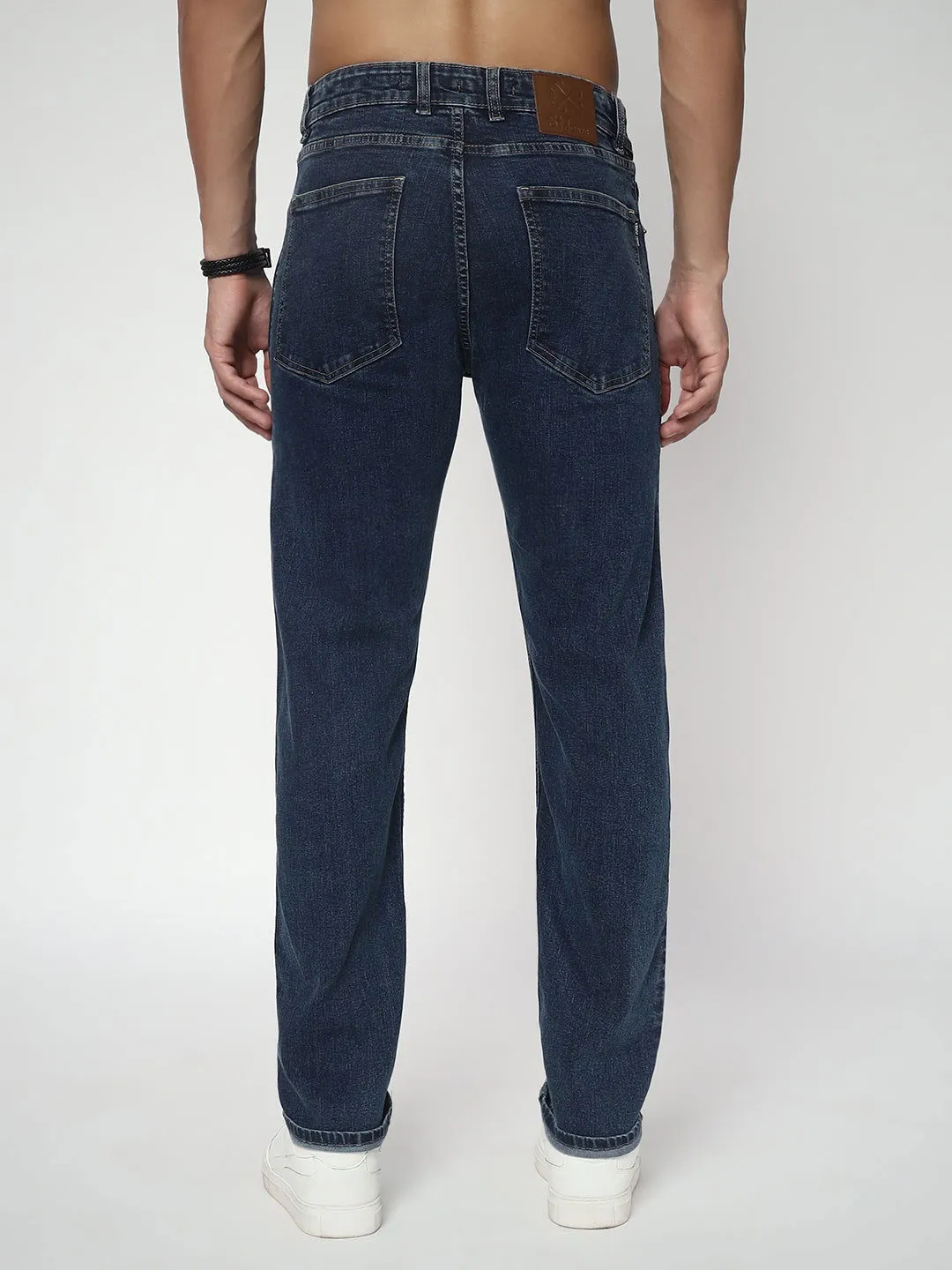 Blue slimline jeans