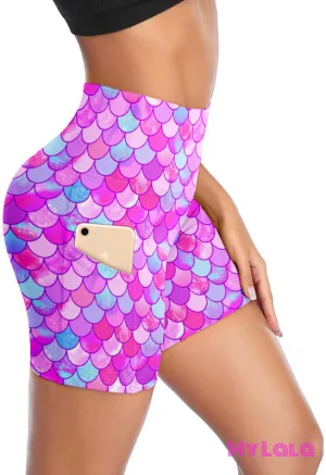 EC2 Pocketed Gym Shorts 24-32 (Pearl Mermaid)