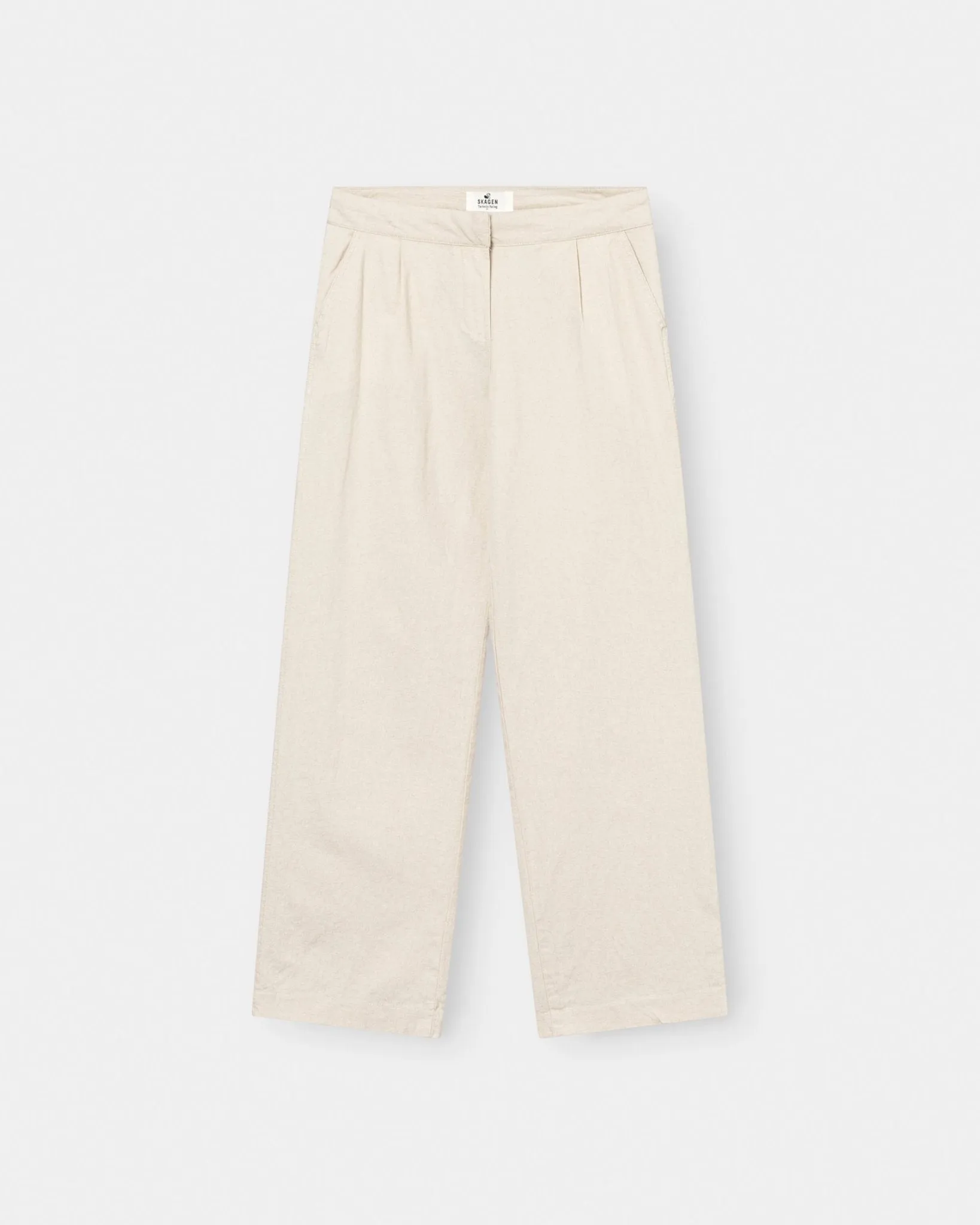 Hør Suitpants Beige