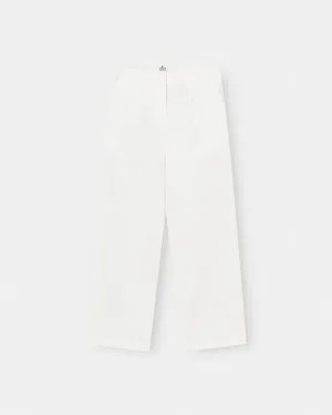 Hør Suitpants Hvid