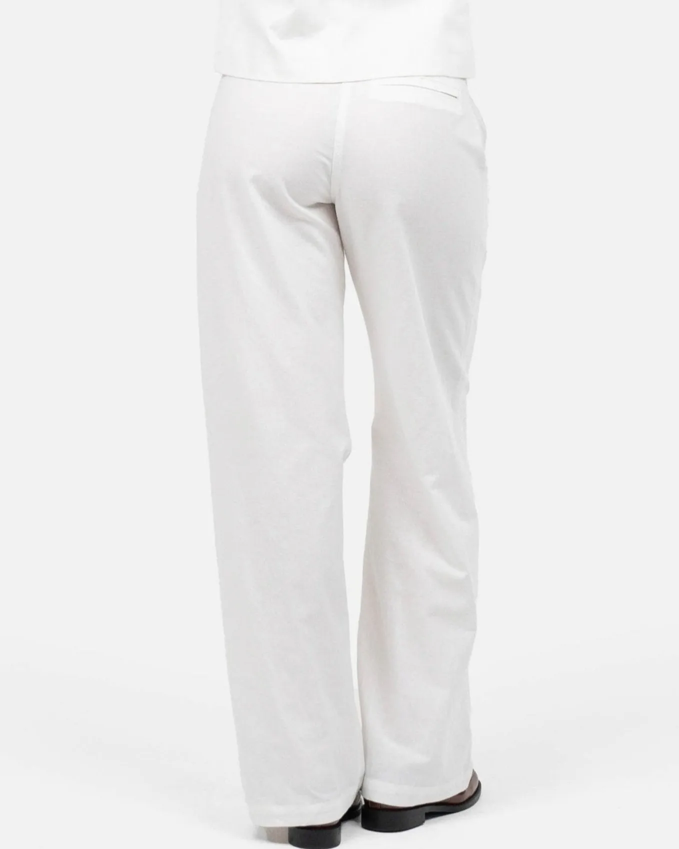 Hør Suitpants Hvid