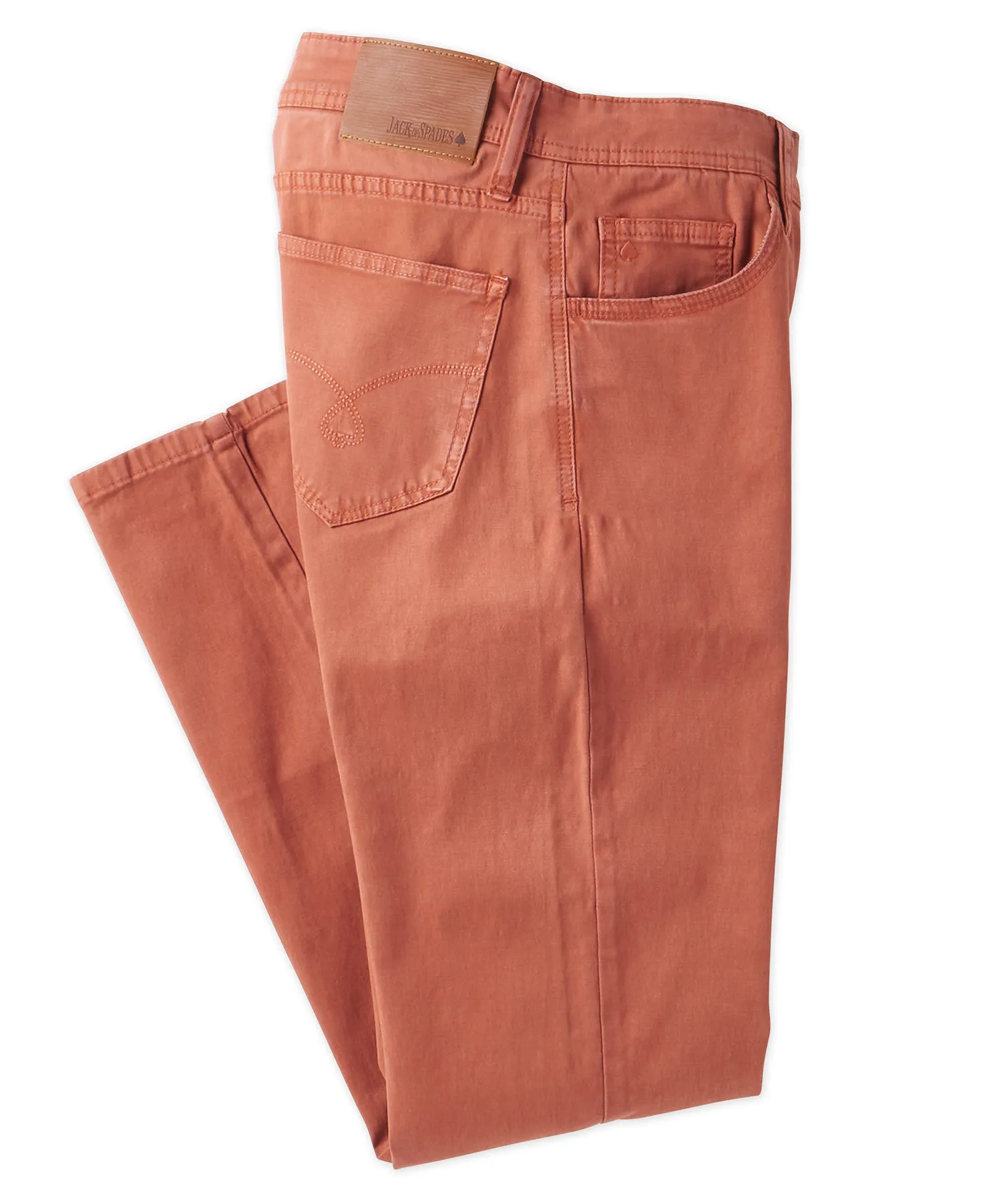 Jack of Spades Brushed Sateen 5-Pocket Pant