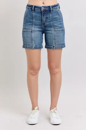 Judy Blue High-Rise Denim Shorts (S-3XL)