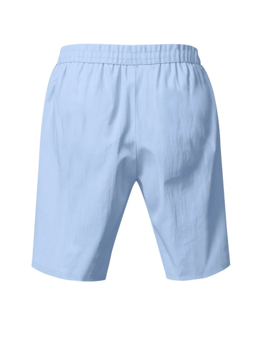Linen Boho Style Summer Shorts