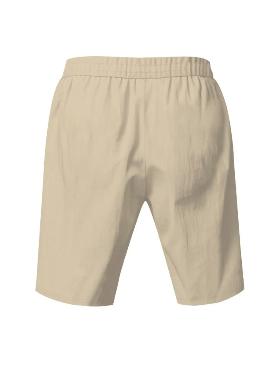 Linen Boho Style Summer Shorts