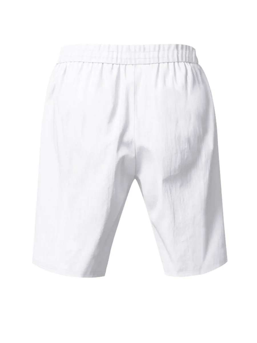 Linen Boho Style Summer Shorts