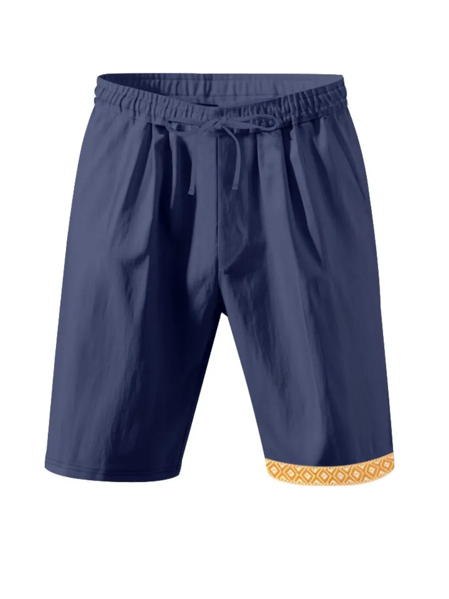 Linen Boho Style Summer Shorts