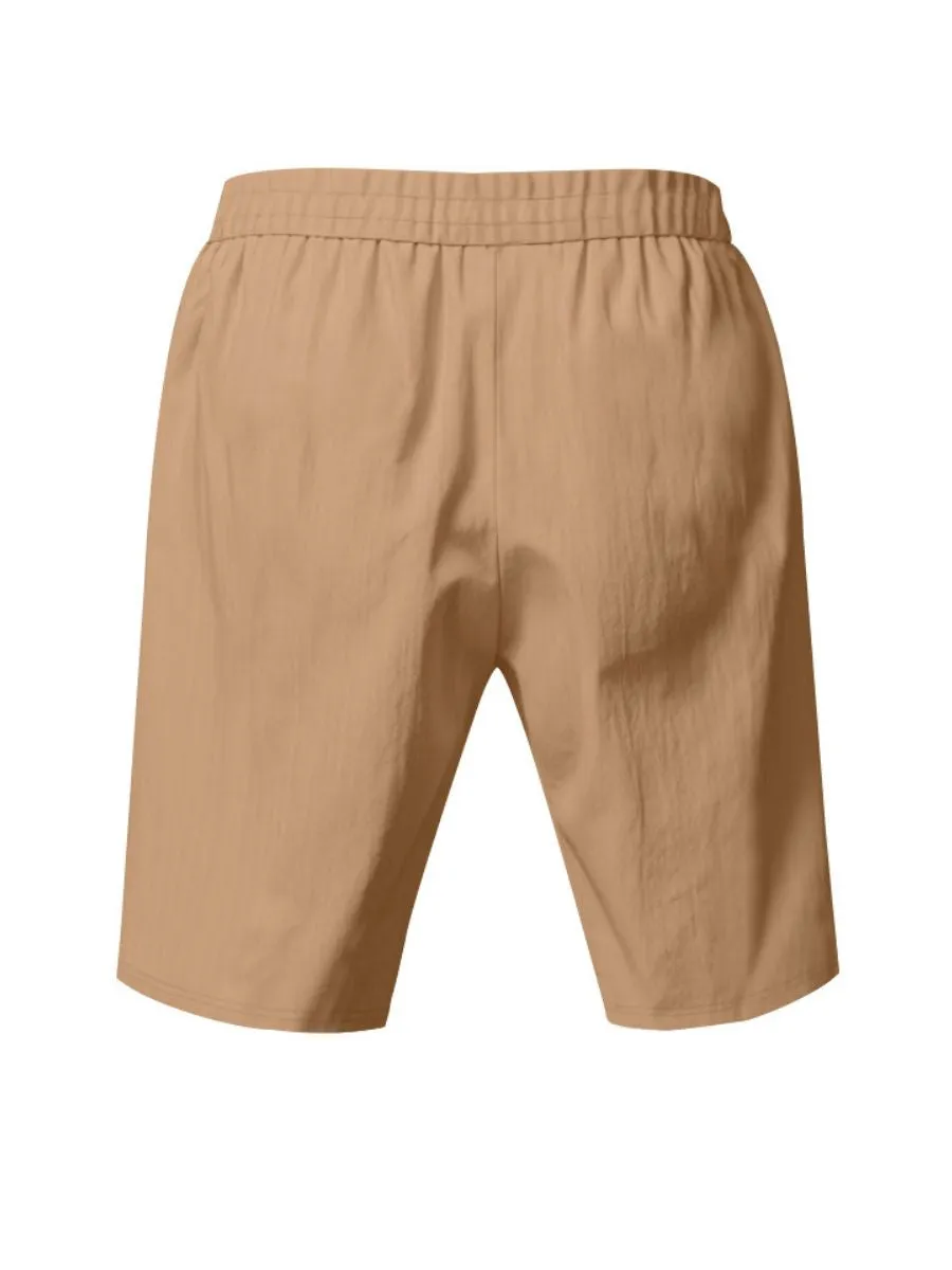 Linen Boho Style Summer Shorts