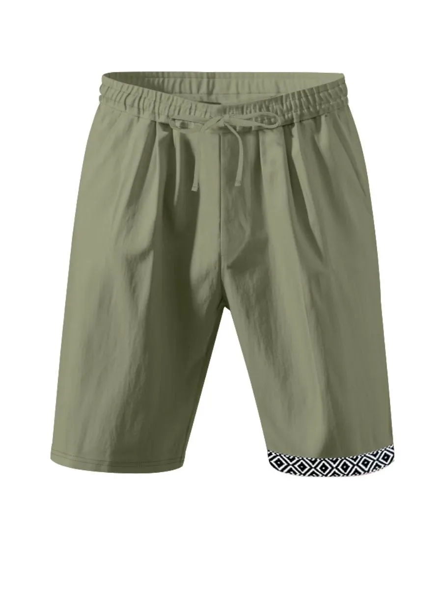 Linen Boho Style Summer Shorts