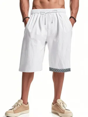 Linen Boho Style Summer Shorts