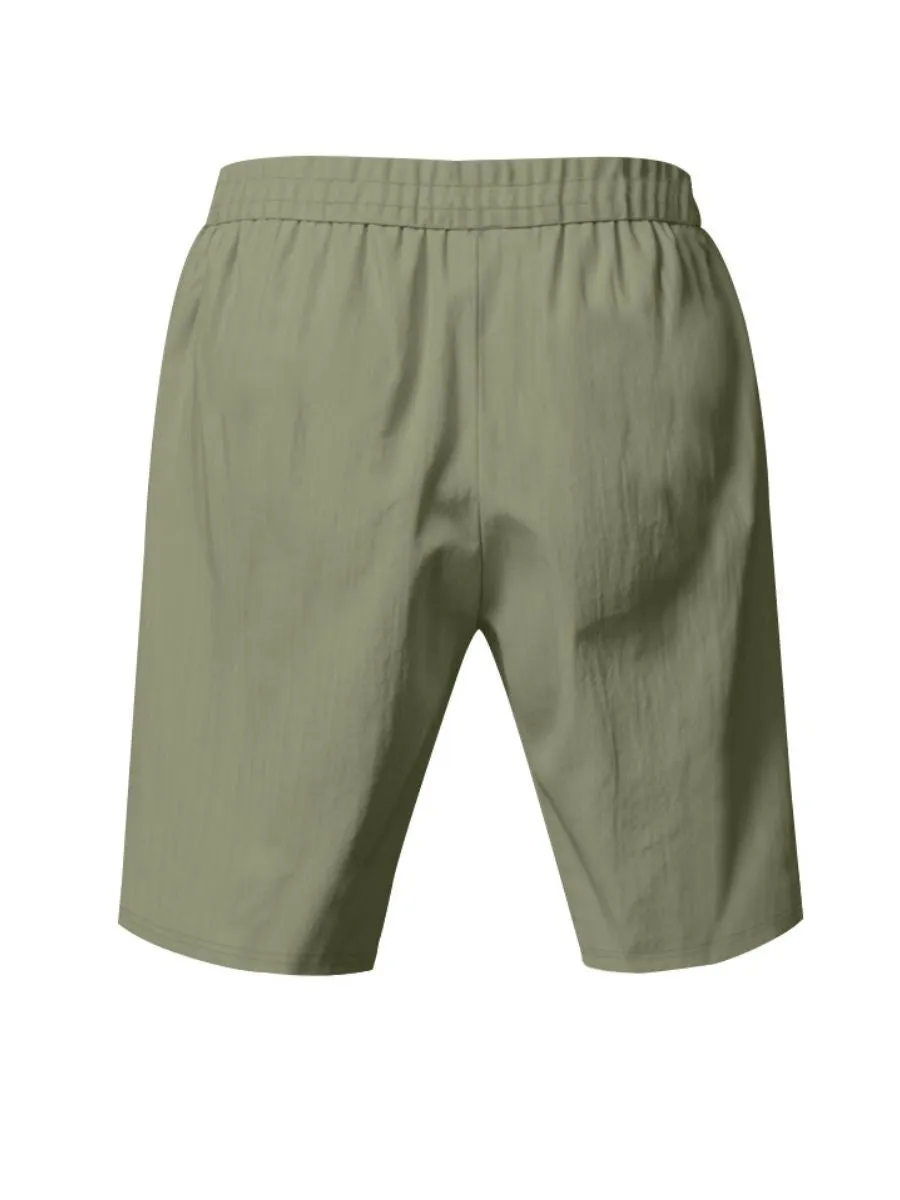 Linen Boho Style Summer Shorts