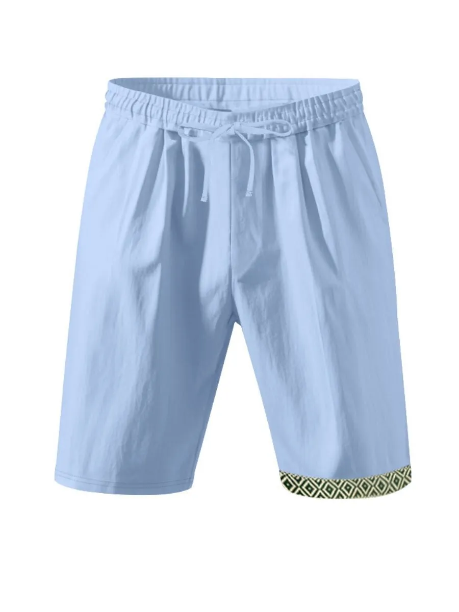 Linen Boho Style Summer Shorts