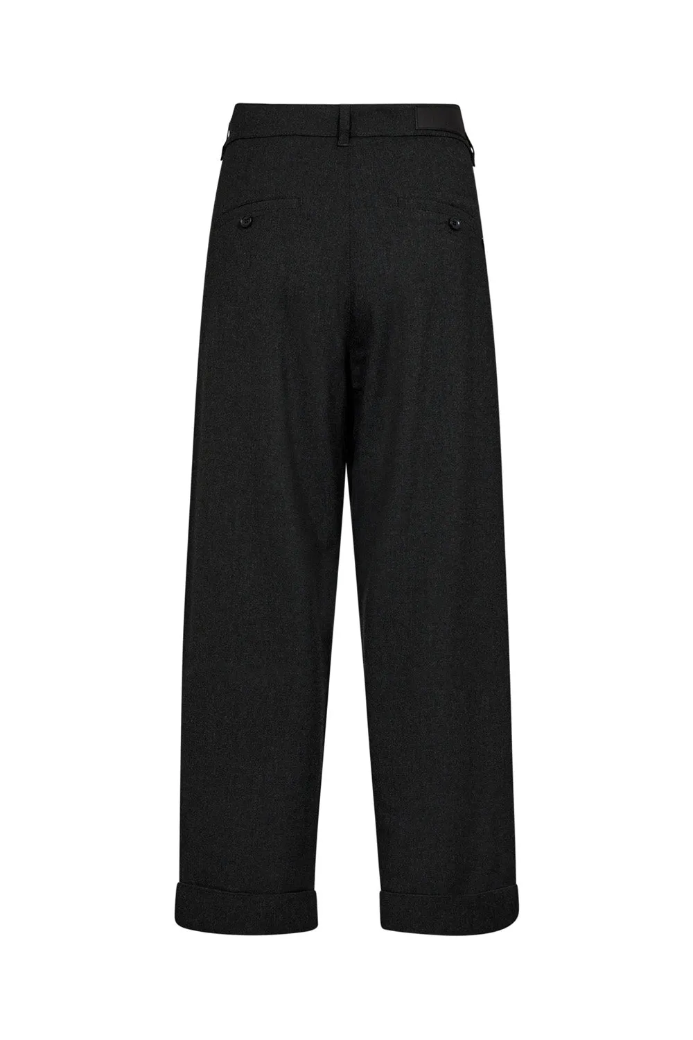 PD-Birkin Weekend Cropped Pant Tailor - Dark Grey