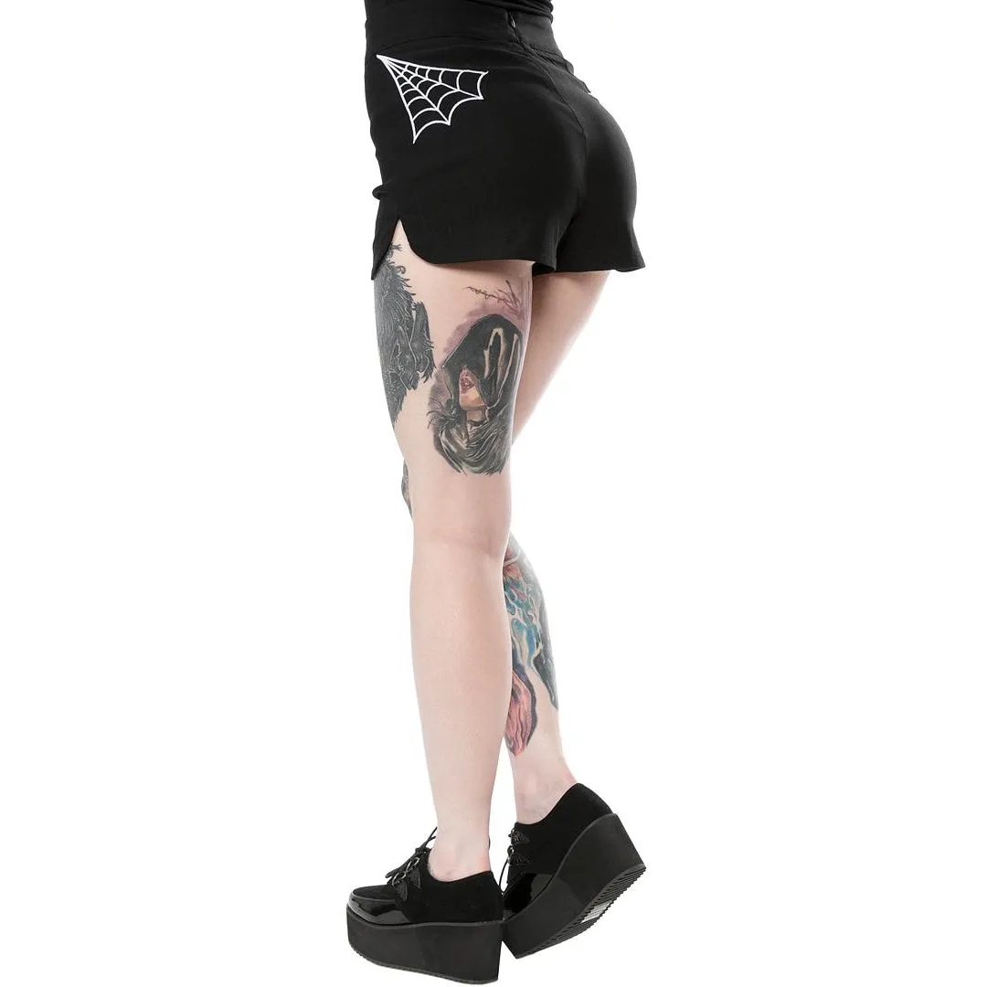 Sweetie Pie Spiderweb Womens Shorts