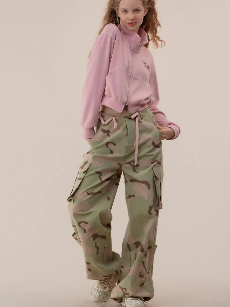 Wide leg straight pants【s0000003780】
